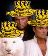 Der Knigge des Monats Oktober geht an Siegried und Roy.